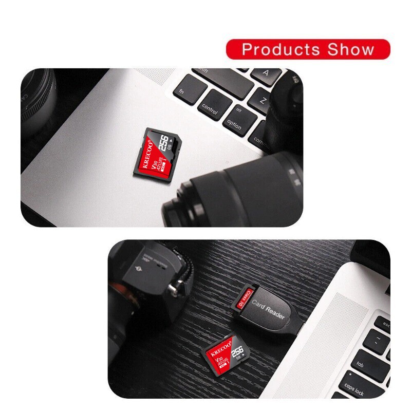 128GB 256GB 2TB Micro SD Card Memory Card TF Card with Free Adapter High Speed