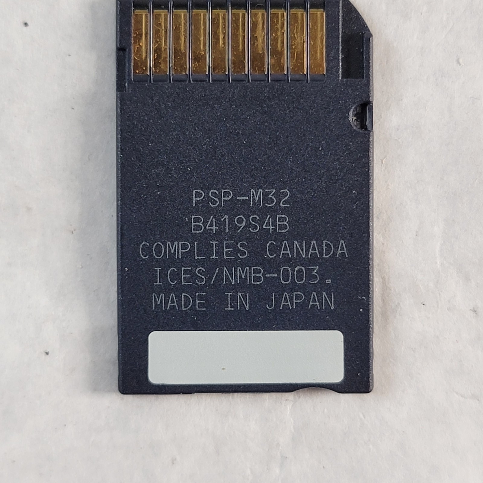 Memory Stick MS Duo Memory Card Sony 32 GB PSP Playstation Portable