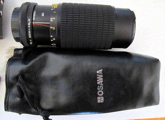 OSAWA MC MARK II ZOOM LENS: 1:4.5, 80-205MM, 52MM MACRO EXCELLENT CONDITION
