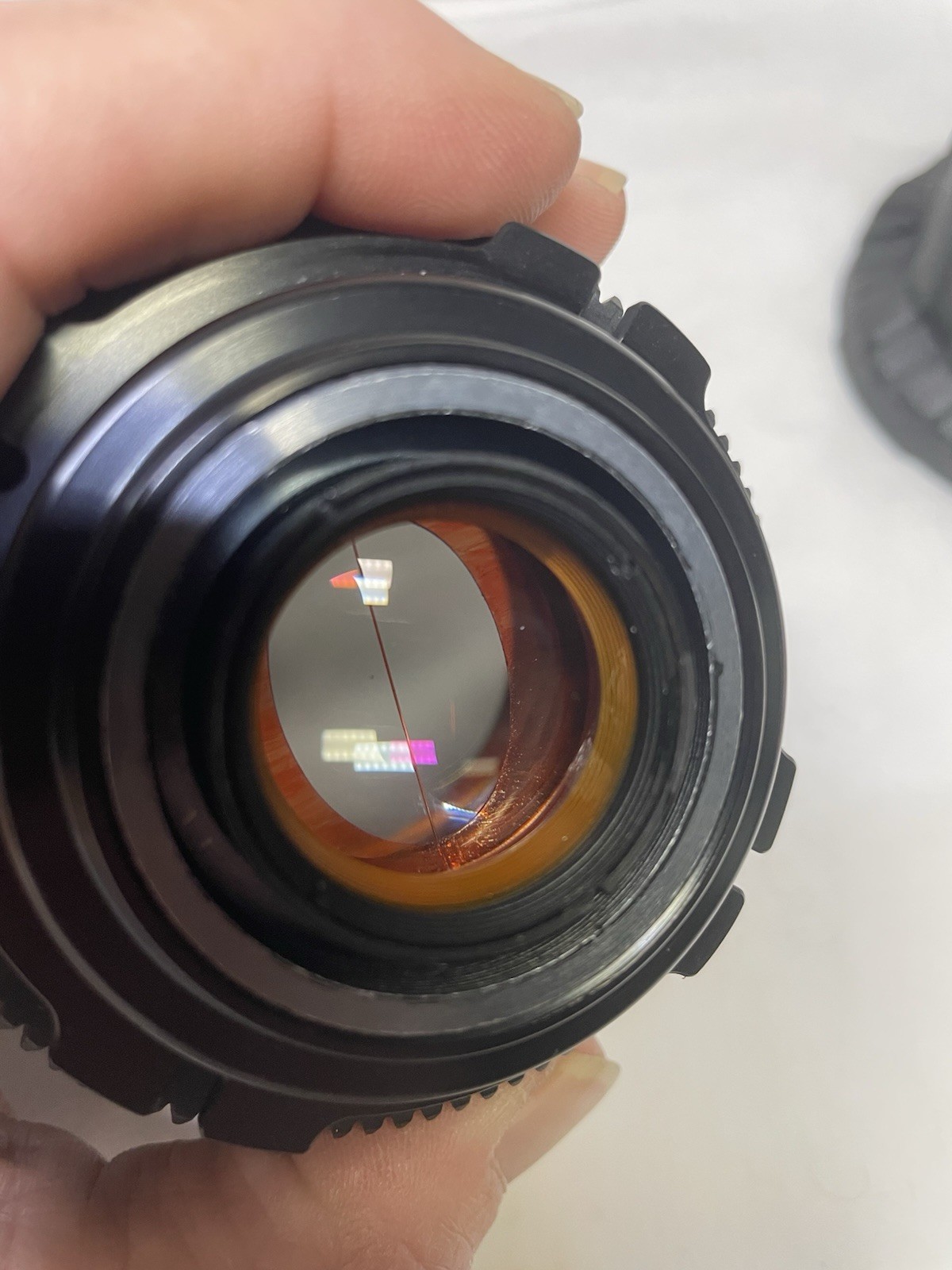 PL Mount Cine Mod Soviet Lenses Anamorphic Amber (w/Sony E Adapter) US SELLER