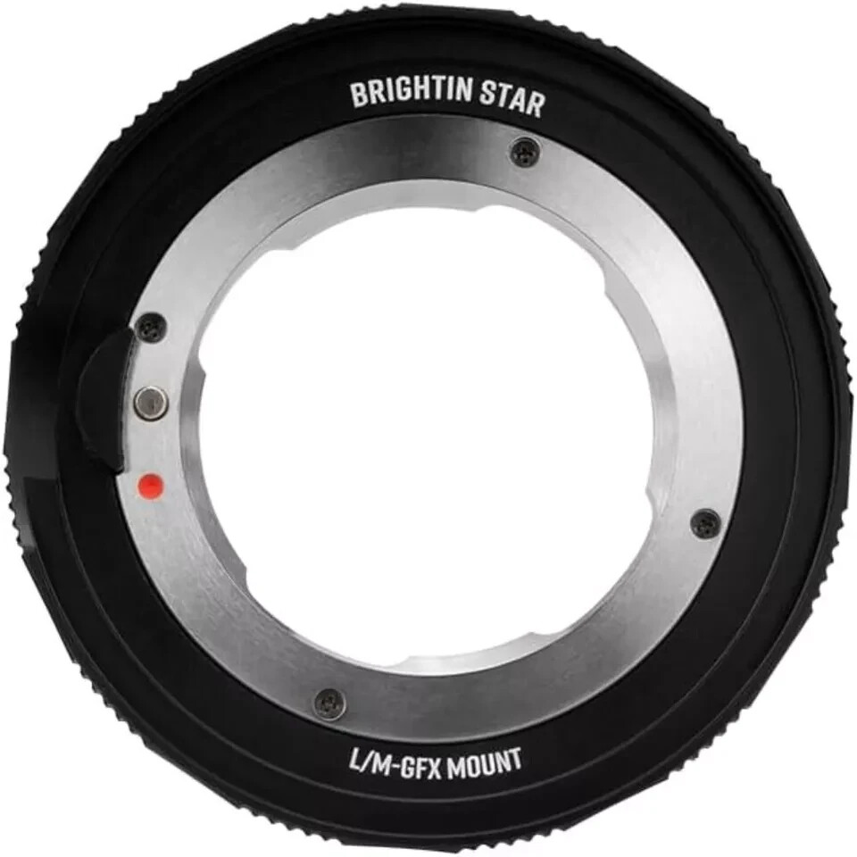 Brightin Star 28mm F2.8 Full Frame Lens+LM To GFX Adapter For Fuji GFX Camera