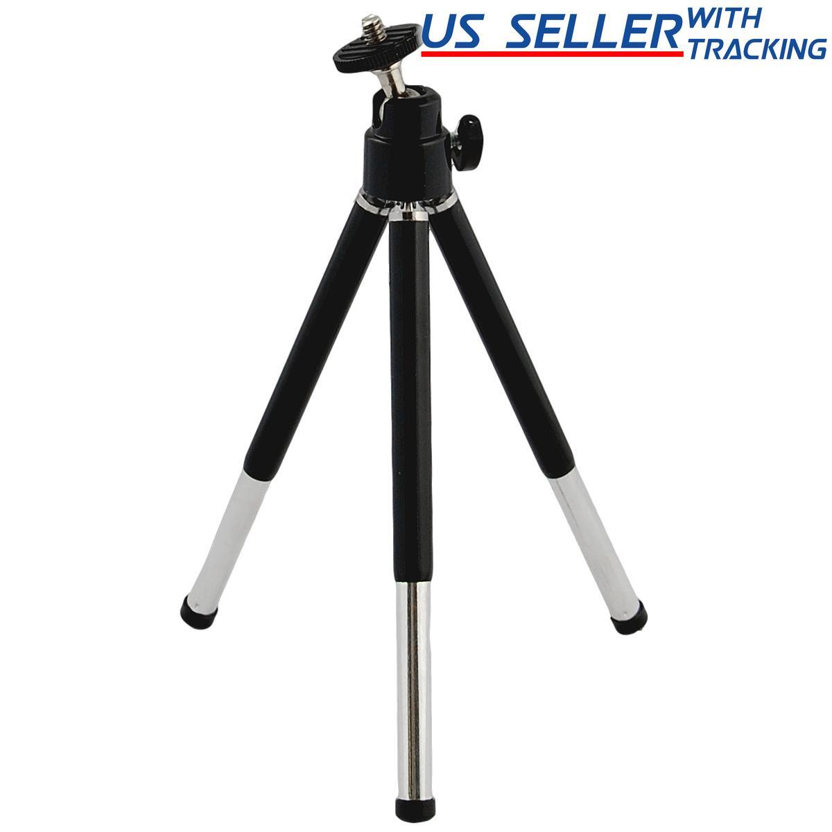 7″ Lightweight Mini Tripod with Pan Tilt Head for Digital Cameras and Camcorders