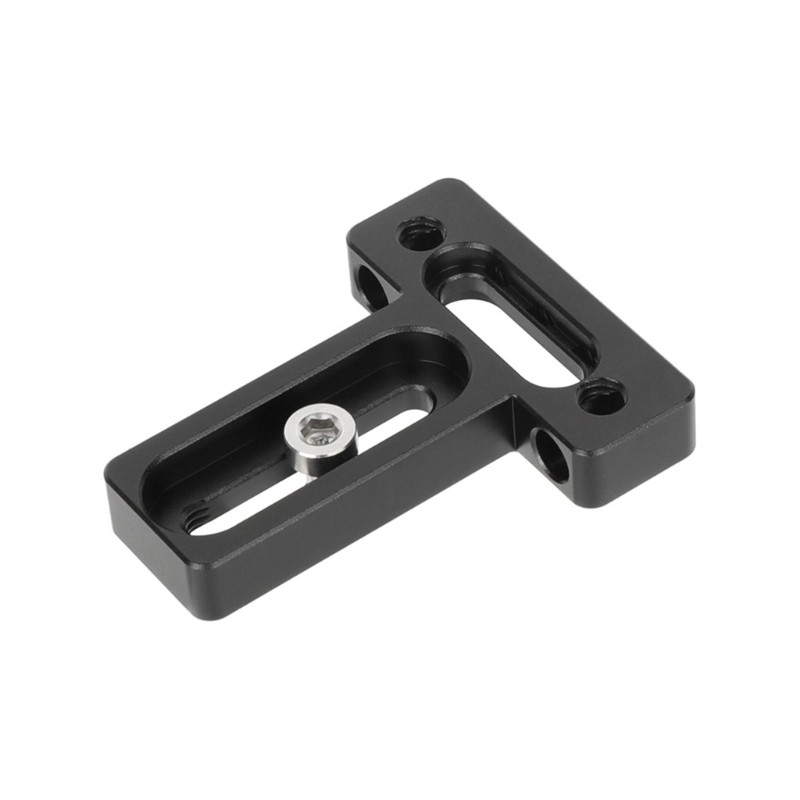 Universal Camera Top Base Plate With 1/4″ Screw For Monitor Cage Mounting System