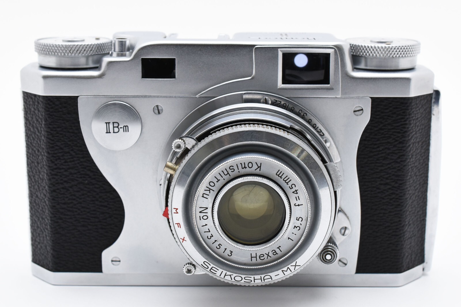 《MINT》Konica IIB-m II B-m Rangefinder 35mm Film Camera 45mm F/3.5 Lens JAPAN🚀🎁