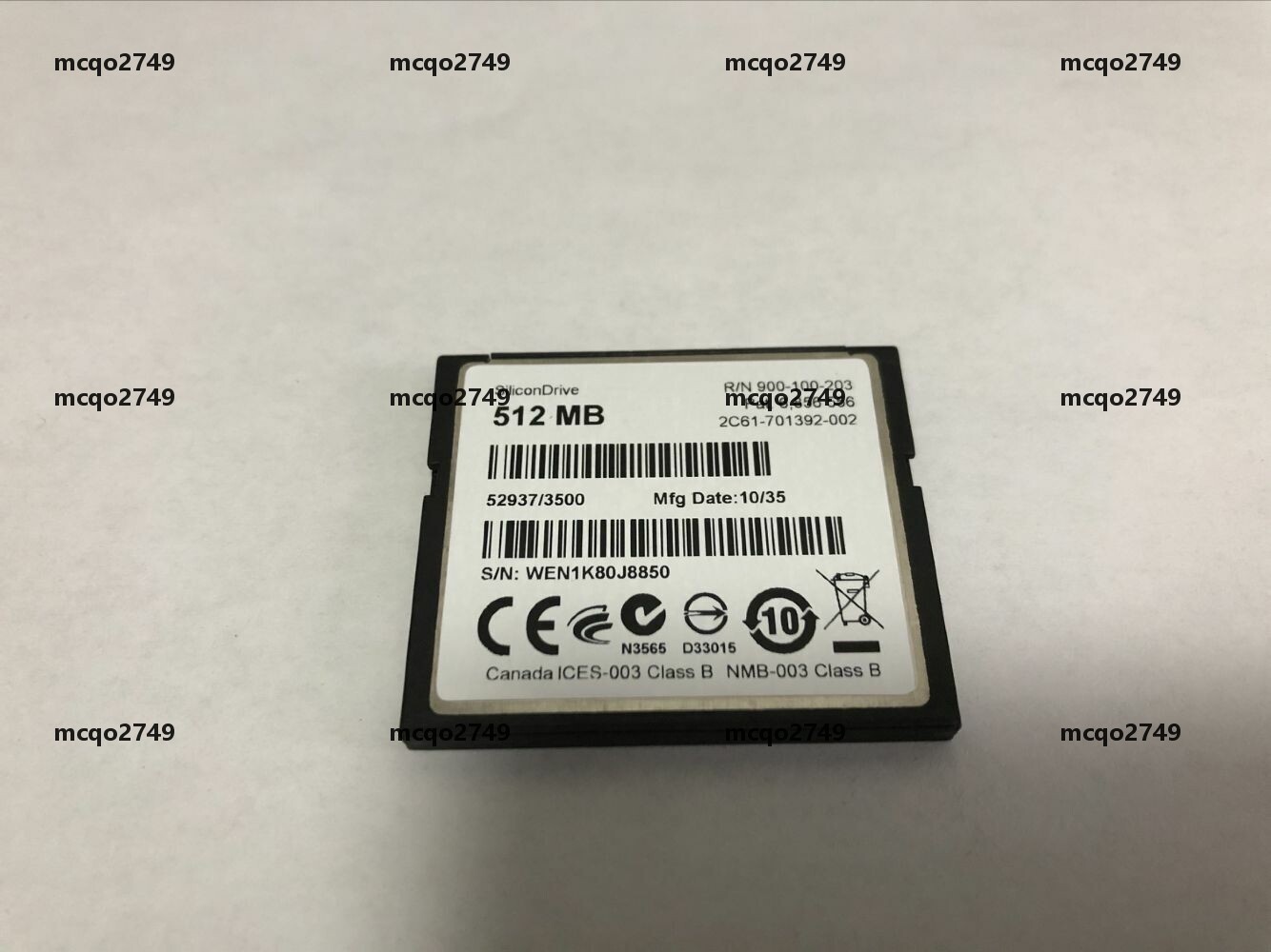 5PCS WD SILICONDRIVE 512MB CF cards PATA compact flash SSD-C51MI-3500