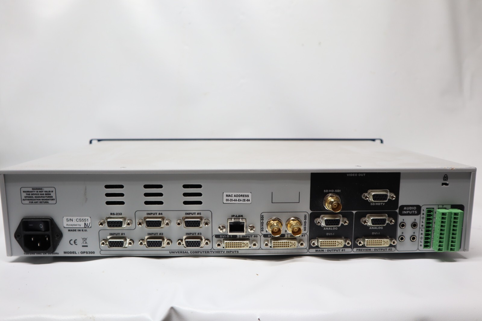 Analog Way OPS 300 Seamless Video Switcher
