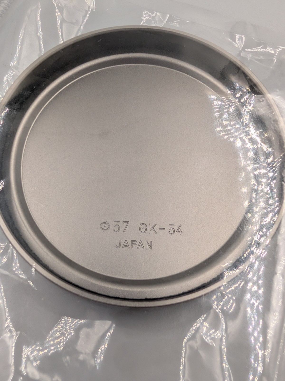 Contax GK-54 57mm Front Lens Cap for G1 G2 G Series Lens [Near Mint] Japan