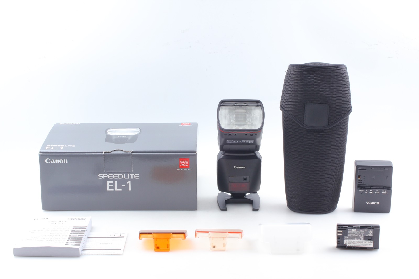 【Unused in BOX】 Canon Speedlite EL-1 E-TTL / E-TTL II Flash Batteries From JAPAN