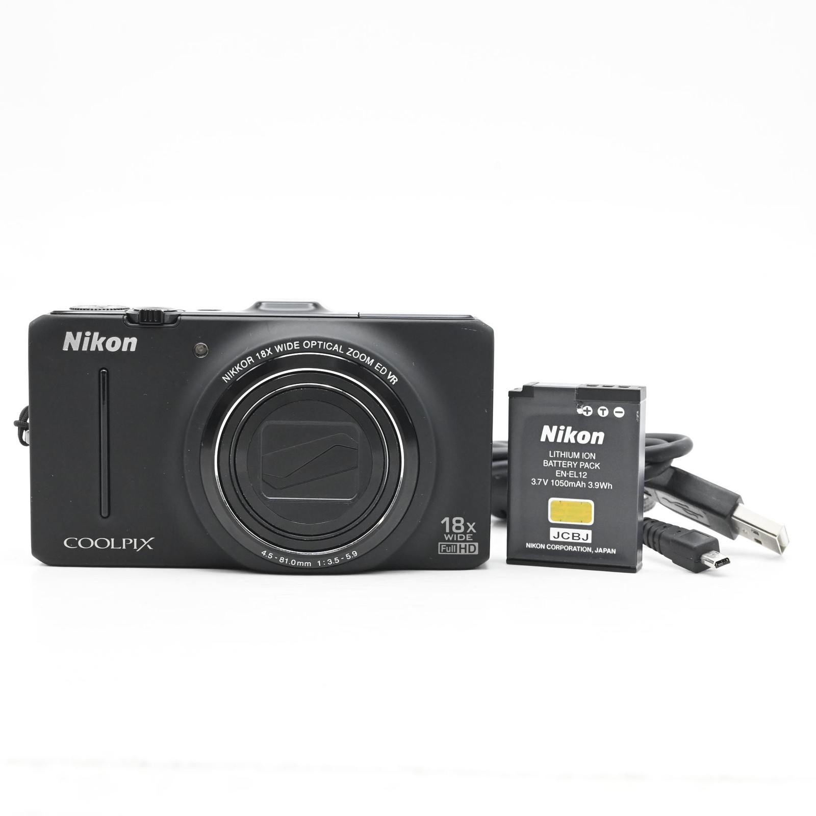 Nikon Coolpix S9300 16MP Digital Camera w/18x Zoom #861