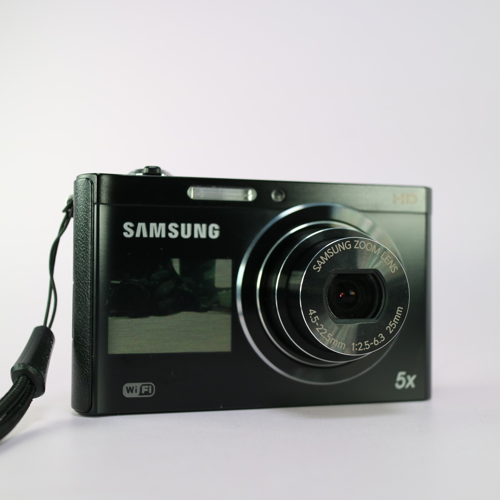 Samsung Digital Camera DV300F 16.1MP Selfie Screen Black Tested
