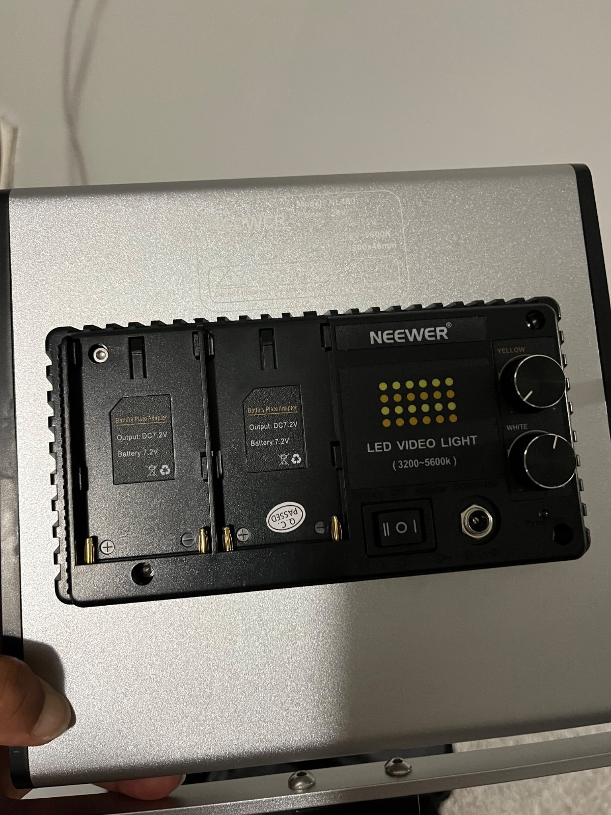 LED panels w/ softboxes BI-Color Neewer nl480