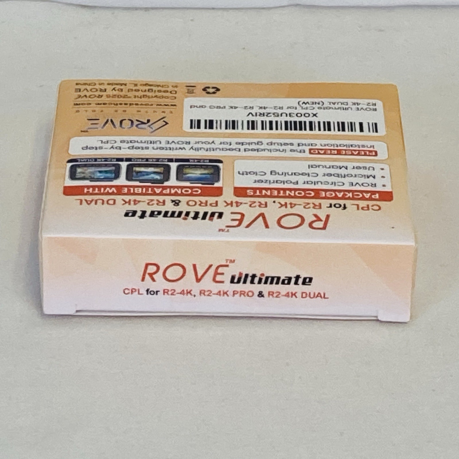ROVE Ultimate CPL Filter for ROVE R2-4K, R2-4K PRO & R2-4K DUAL Dash Cams