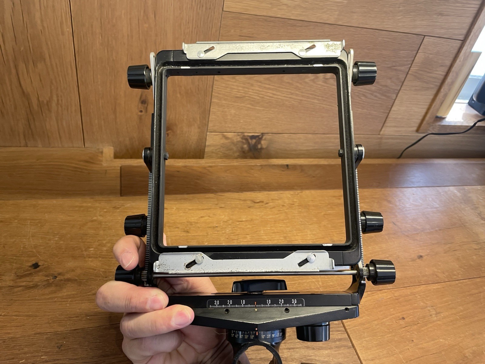 *Near Mint* Toyo View 45 Deluxe 4×5 Black Front Standard Large Format Camera /JP