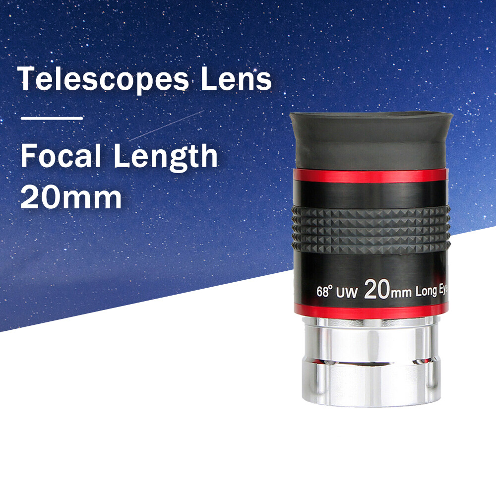SVBONY 1.25inch 68° 20mm Telescope Eyepieces Ultra Wide Angle Fully Multi-Coated
