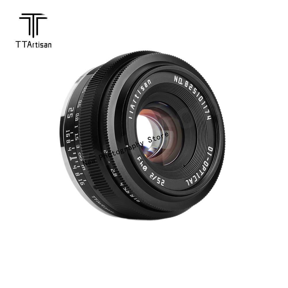 TTArtisan 25mm F2.0 APS-C Manual Aperture Lens for Canon Sony Nikon Fuji Leica L