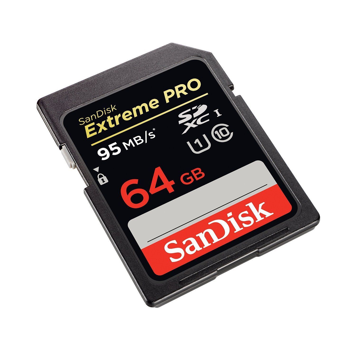 SanDisk 64GB 64G Extreme PRO SD SDXC Card 95MB/s Class 10 UHS-1 U3 4K Memory