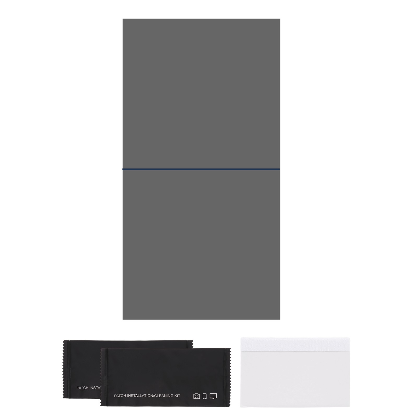 6.5″ Adhesive Polarized Film with Cleaning Kit, 0 Degree