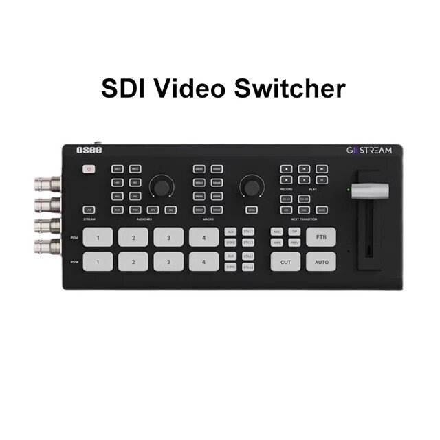 OSEE GoStream Duet Multiple Camera Video Switcher Dual SDI-HDMI Live Streaming