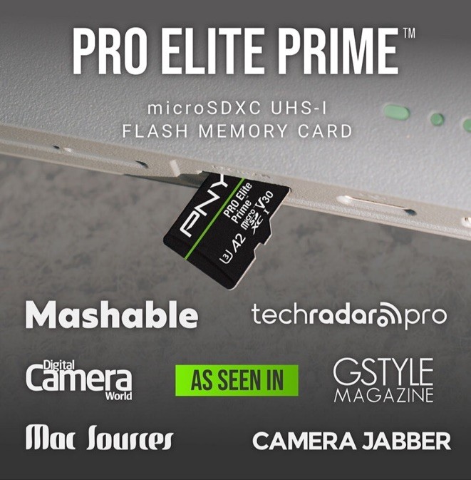 PNY PRO Elite Prime 1.5TB microSDXC UHS-I U3 V30 A2 Class 10 Card