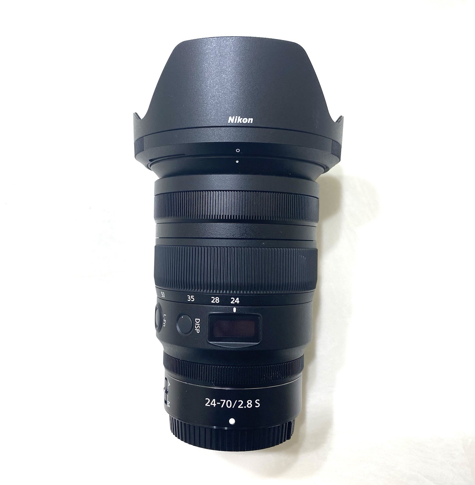 Nikon NIKKOR Z 24-70mm f/2.8 S Lens With Caps & Hood