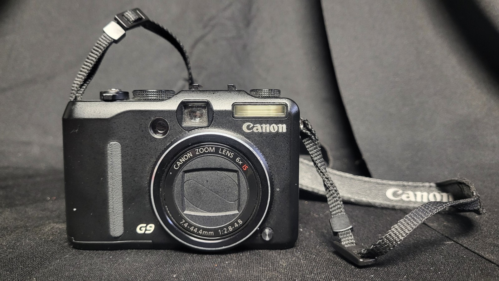 Canon PowerShot G9 12.qmp Digital Camera – Black 6x Zoom