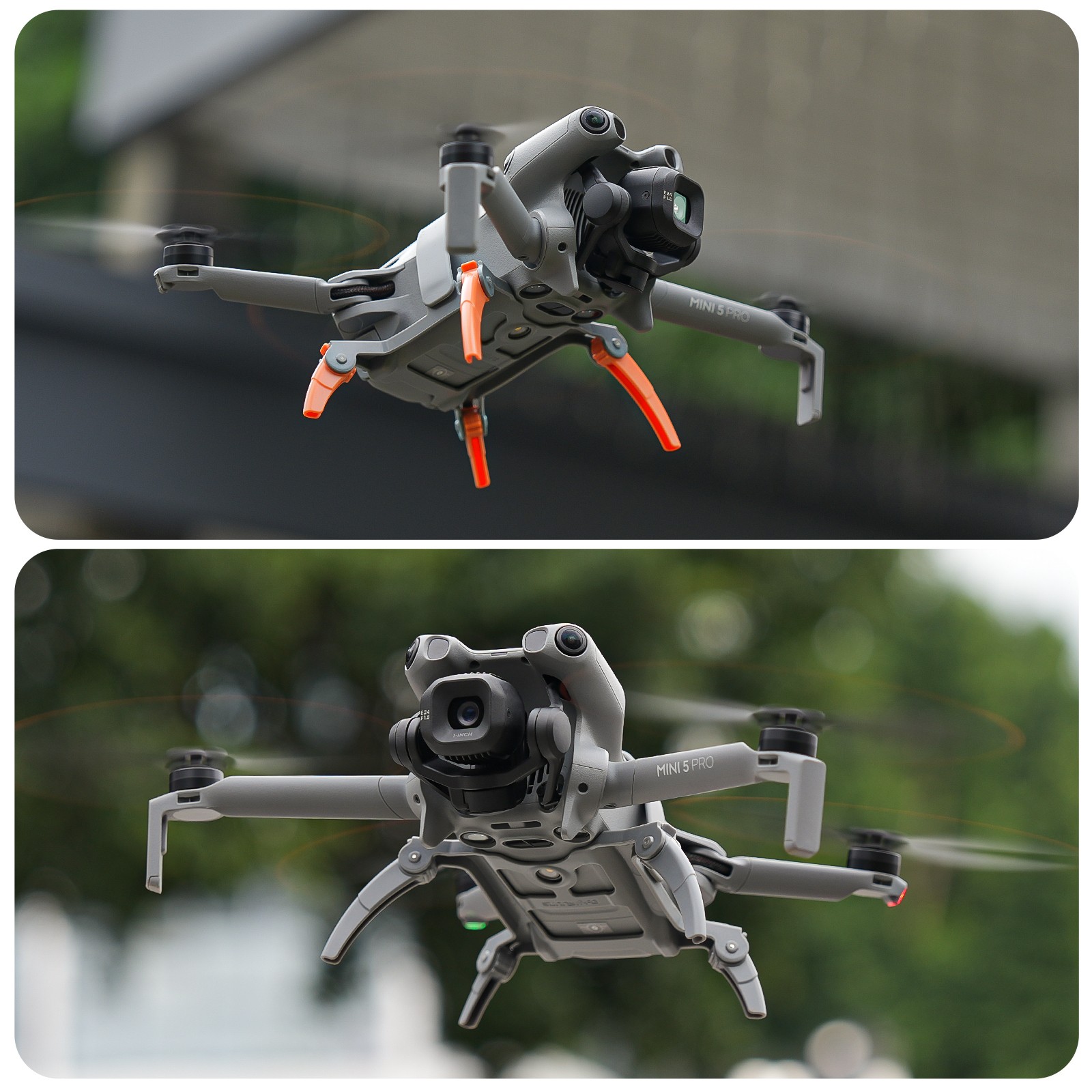 For DJI Mini 5 Pro Drone Heighten Landing Gear Folding Stand Holder Accessories