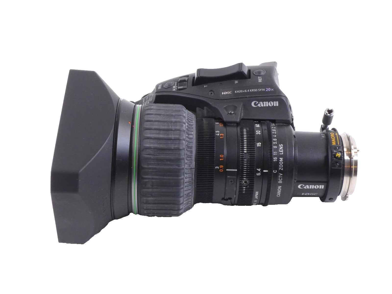 Canon KH20X6.4KRS SY14 1/2” HD lens for Sony PMW-EX3 PMW-320