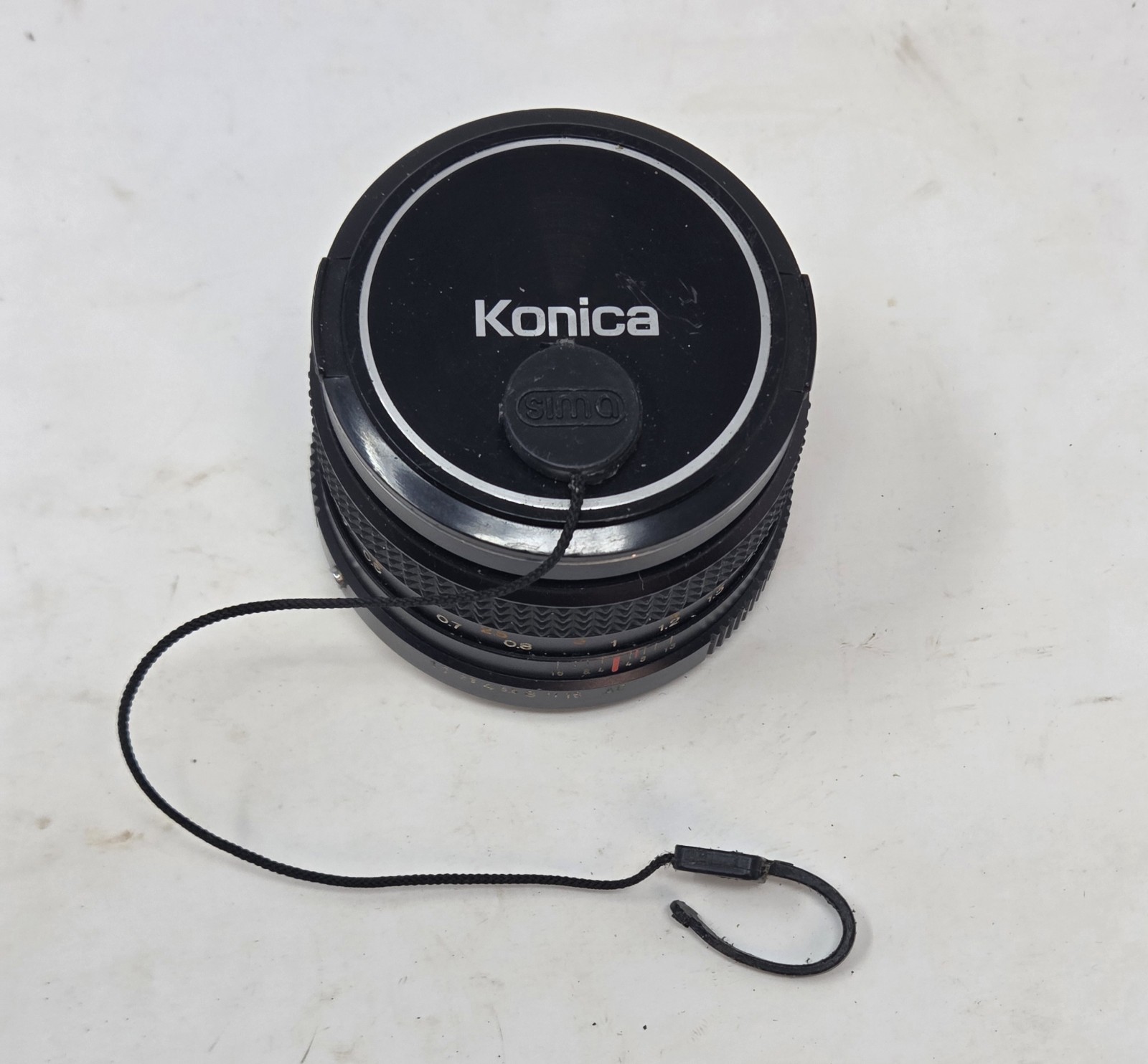 Konica Hexanon AR 50mm f/1.7 AE Lens Konica AR Mount w/ Cap Japan Vintage