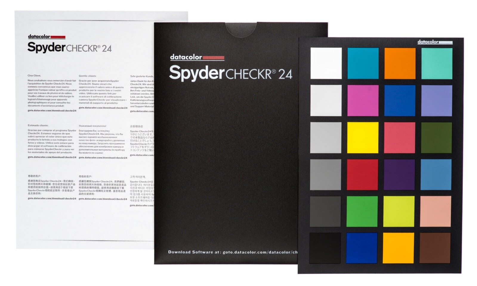 Datacolor SpyderCHECKR SCK200 Color Calibration Target Tool for Digital Cameras
