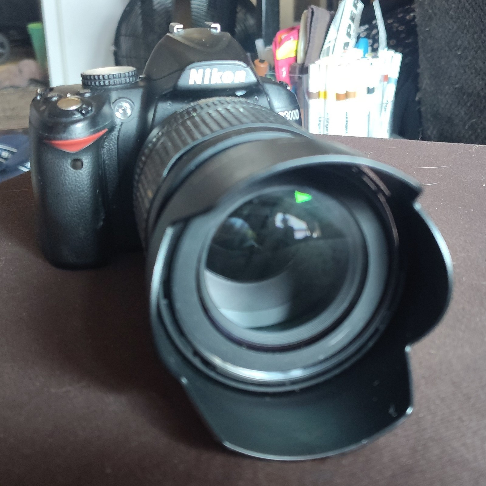 Nikon D3000 10.2MP Digital SLR Black, 18-105mm VR Lens, Auto Focus