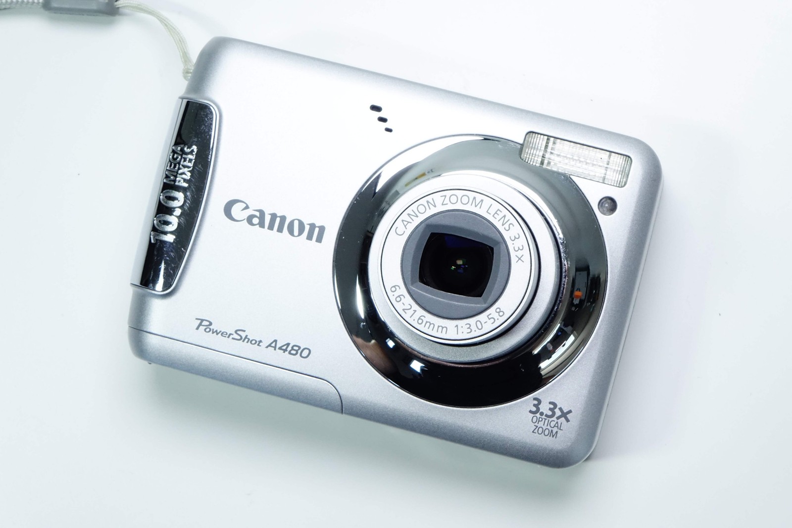Canon PowerShot A480 Compact CCD Silver – 12 MONTH WARRANTY