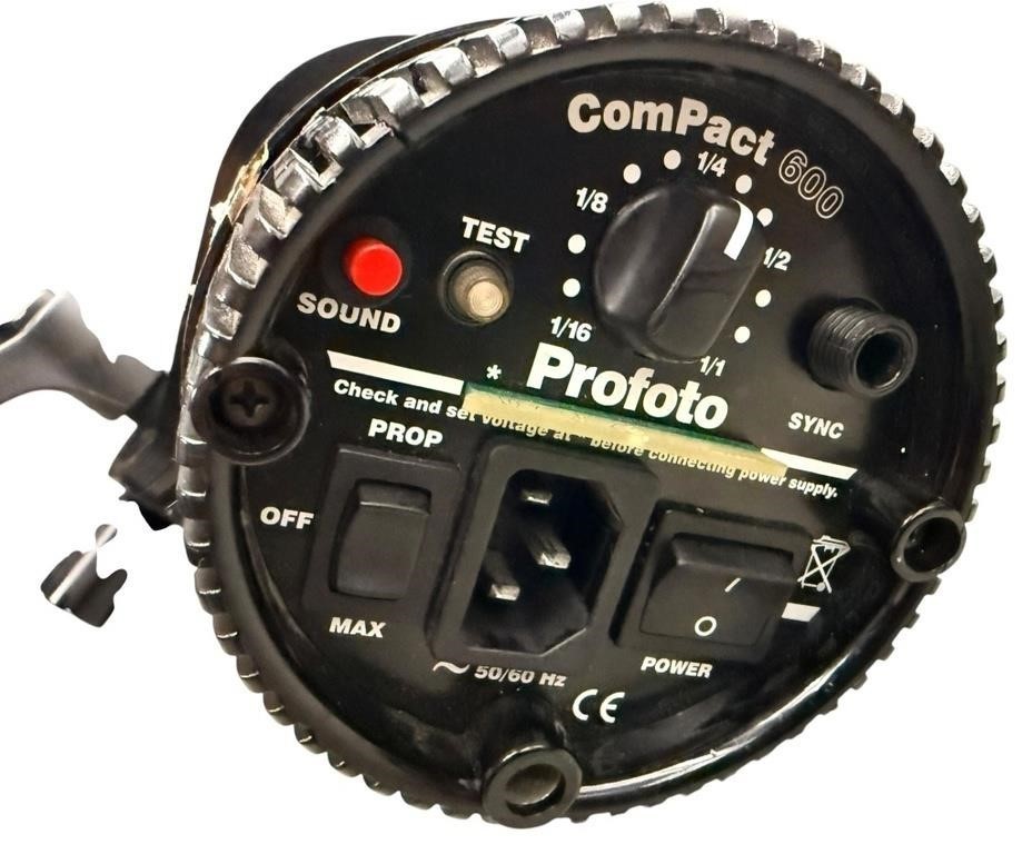 Profoto Compact Plus 600 Monolight Studio Flash — Lot of 3 — Tested Working — 60