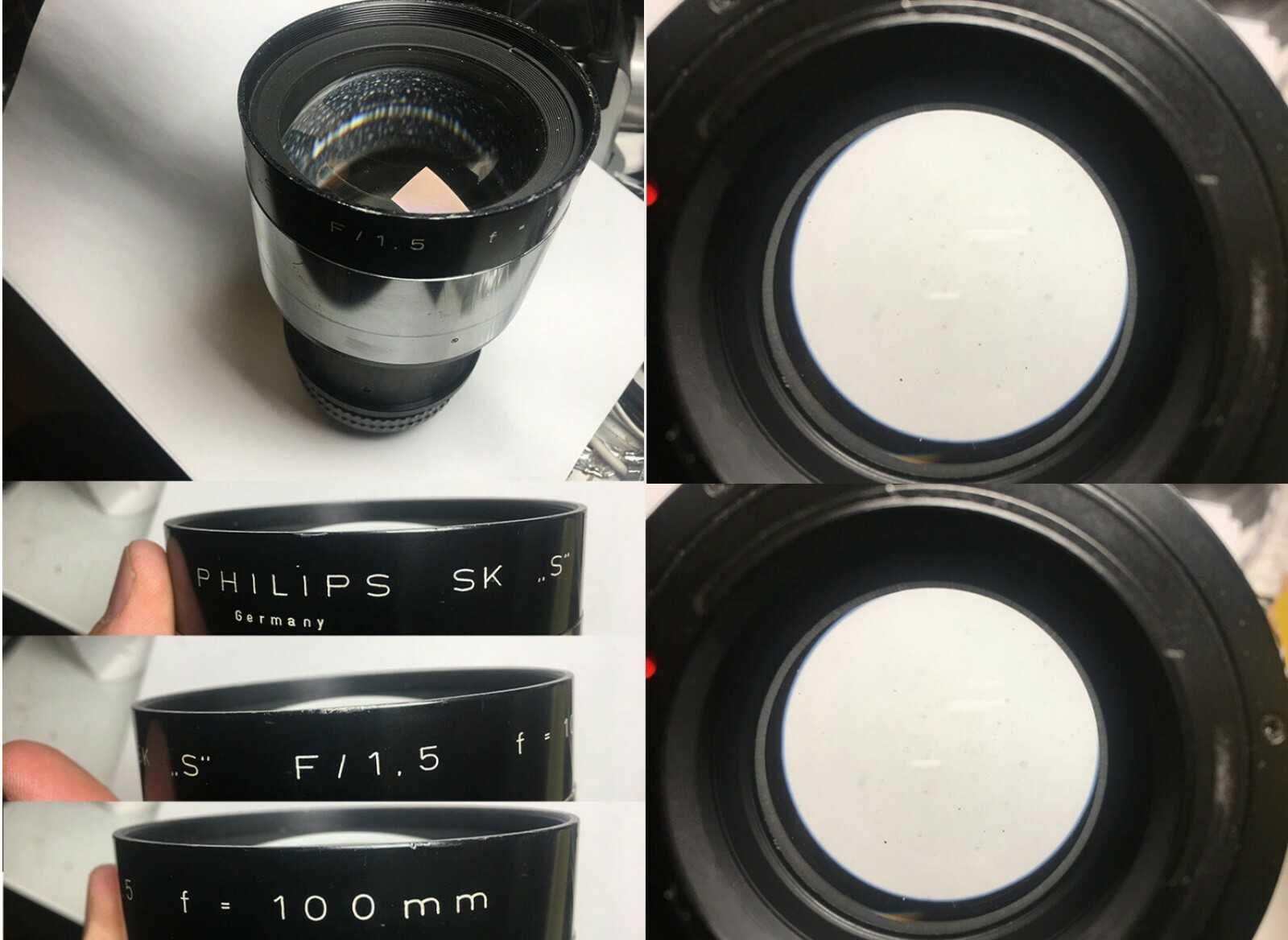 Philips SK 100mm f1.5 Projection lens,projector ,Super Kiptar,best bokeh,bubbles