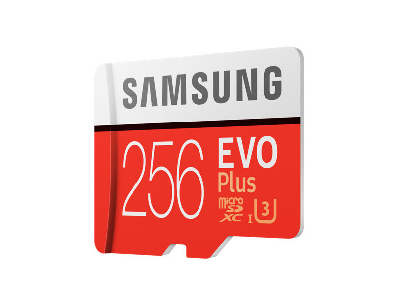 Samsung 256GB EVO Plus Class 10 UHS-I microSDXC U3 with Adapter (MB-MC256GA) NEW