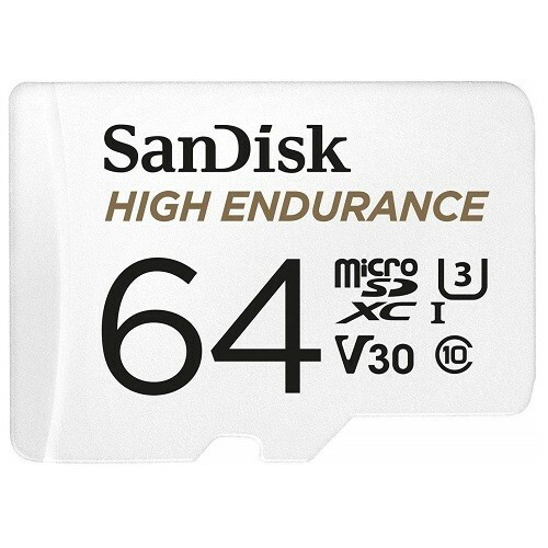 Sandisk 64GB High Endurance MicroSD Card SDSQQNR-064G Security Cam Dash Cam