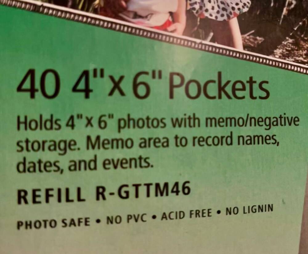 21 SHEETS HOLSON~C10 REFILL PAGES FOR EXPANDABLE PHOTO ALBUM R-GTTM46~4X6 PHOTOS