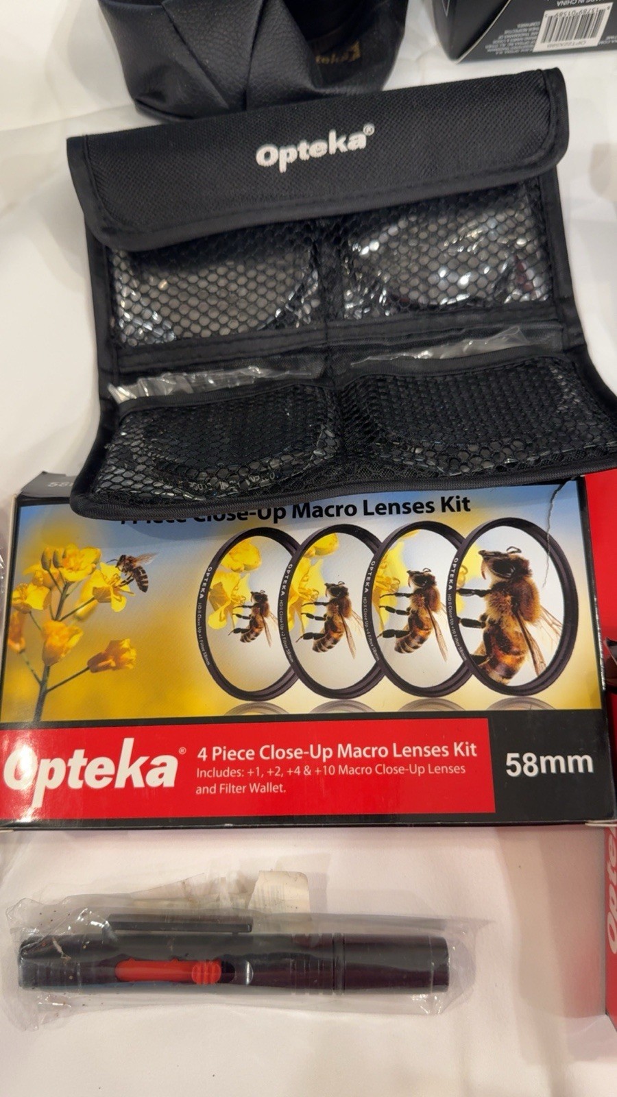 Lot Of Opteka Lens And Accessories