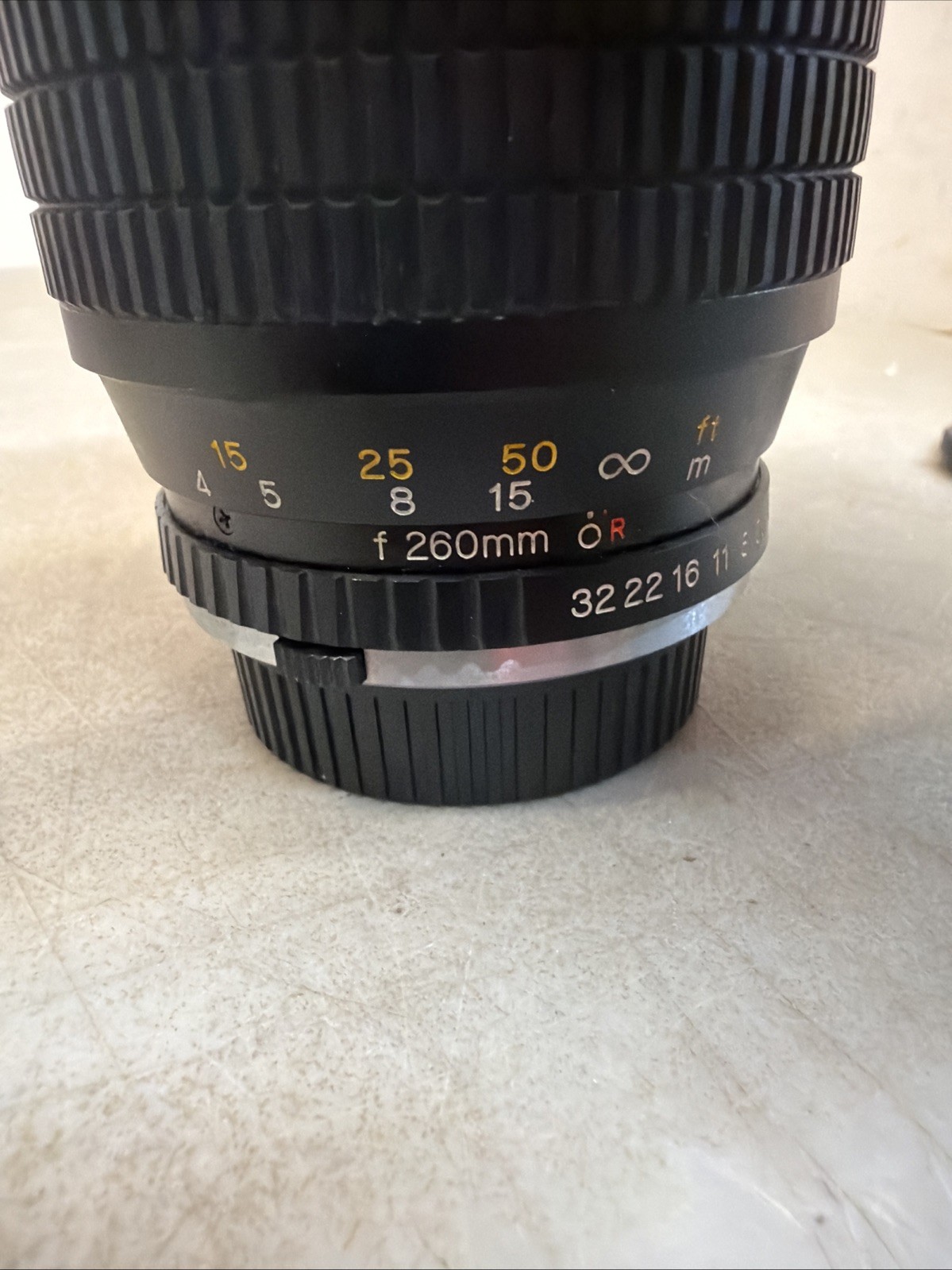 Osawa MC Macro 75-260mm 1:4.5 Zoom Lens 62mmØ No. 5413404