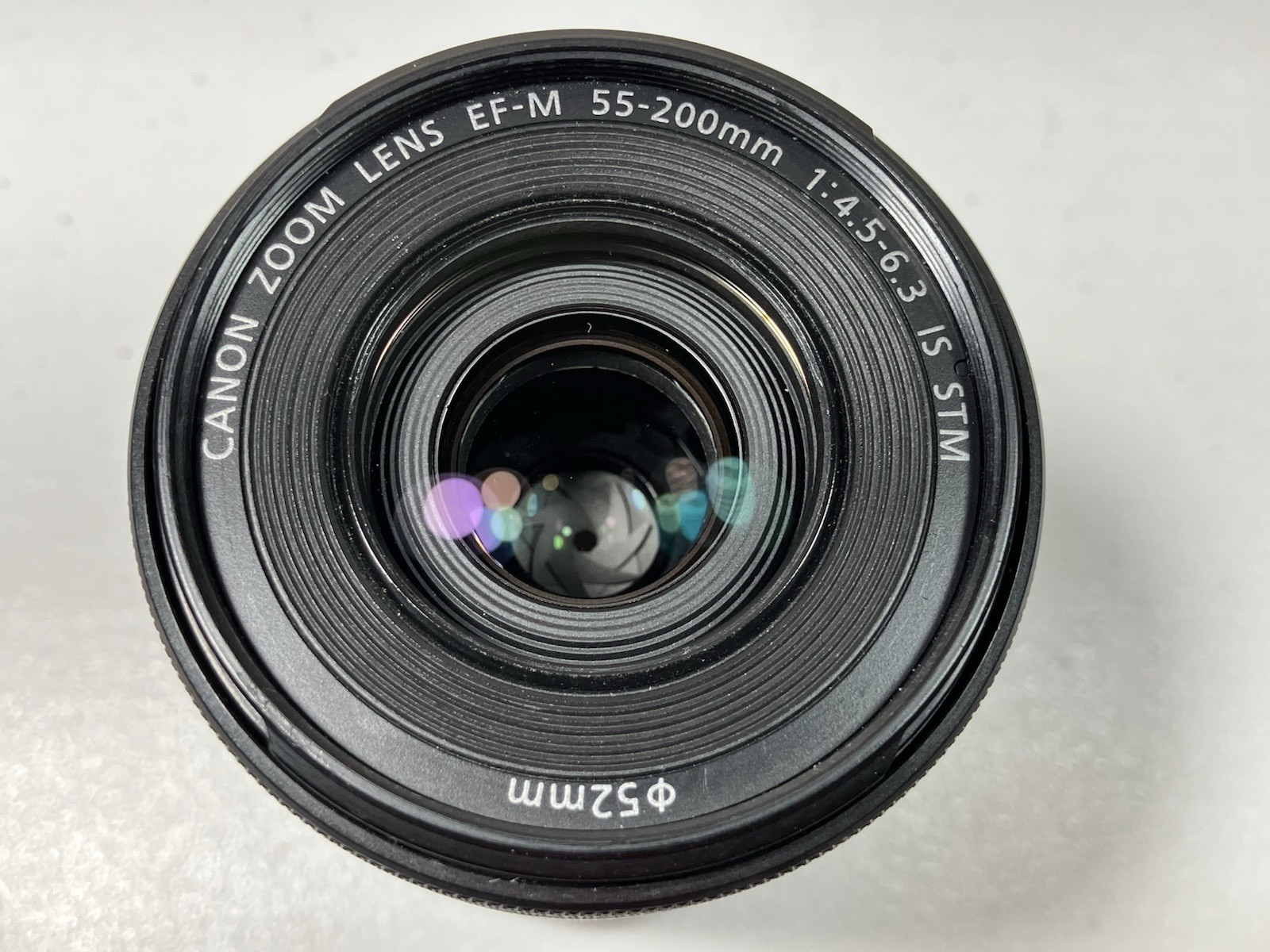 Canon EF-M 55-200mm f/4.5-6.3 IS STM Zoom Lens ((READ DESCRIPTION!)