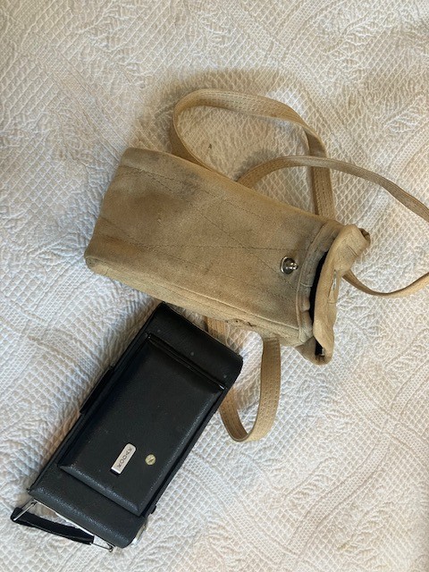 Vintage Kodak Vigilant Six-16 Folding Camera – With Canvas Case