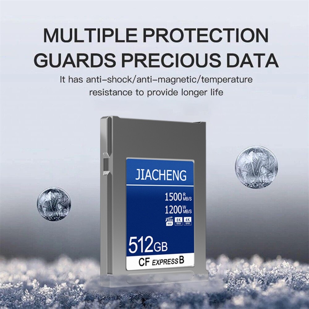 New CFexpress Type B Memory Card 128GB 256GB 512GB 1TB 2TB For 8K 4K Nikon Canon