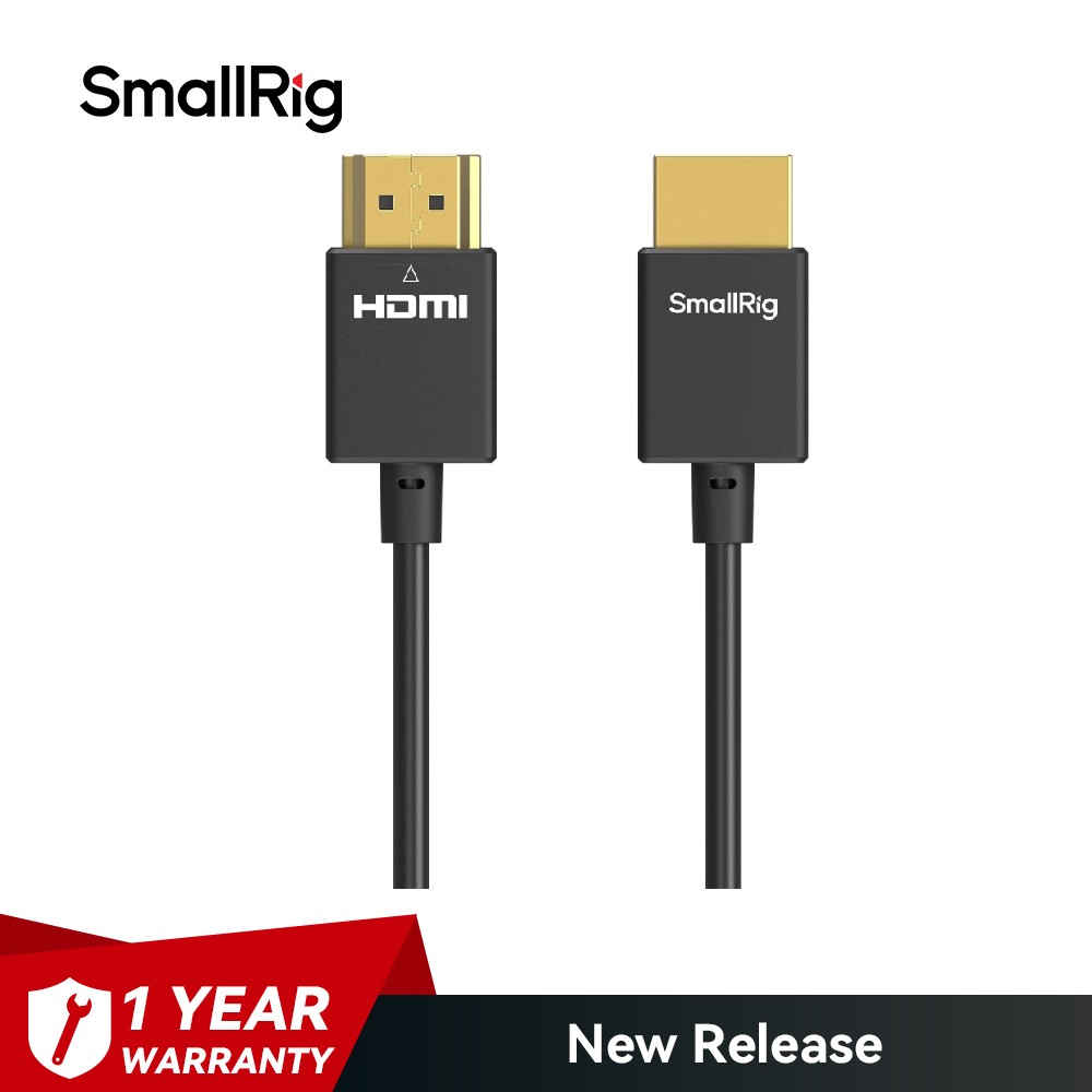 SmallRig Ultra Thin HDMI 2.0 Cable 100cm/3.28Ft (A to A) 4K Super Flexible 4794