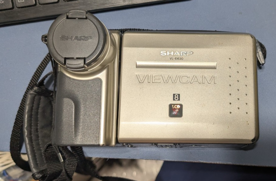 Sharp VL-E630U 8mm Camcorder Hi8 Player Camera *fastship*