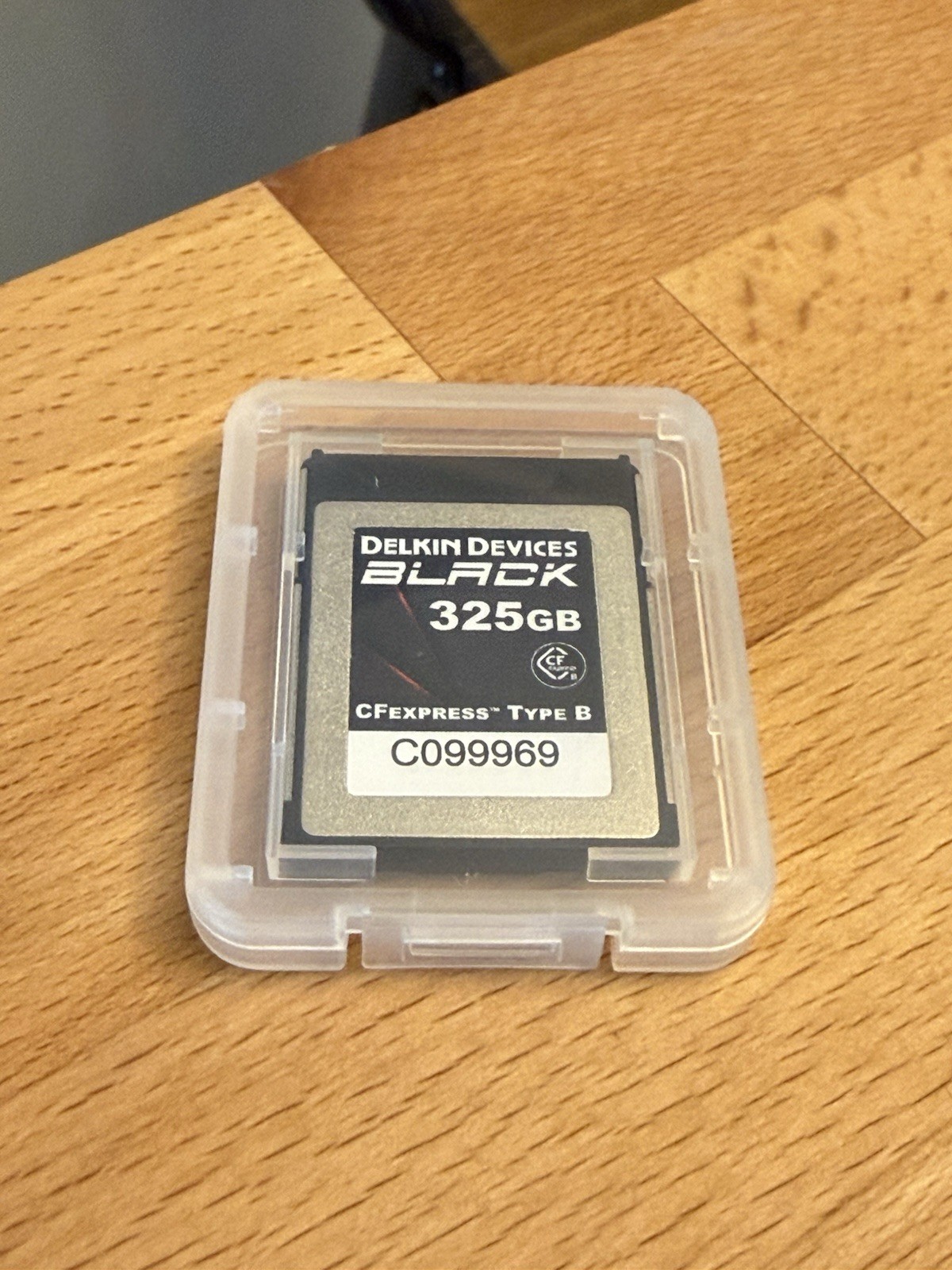 Delkin Devices BLACK 325GB CFexpress Type B PCIe 3.0 Memory Card