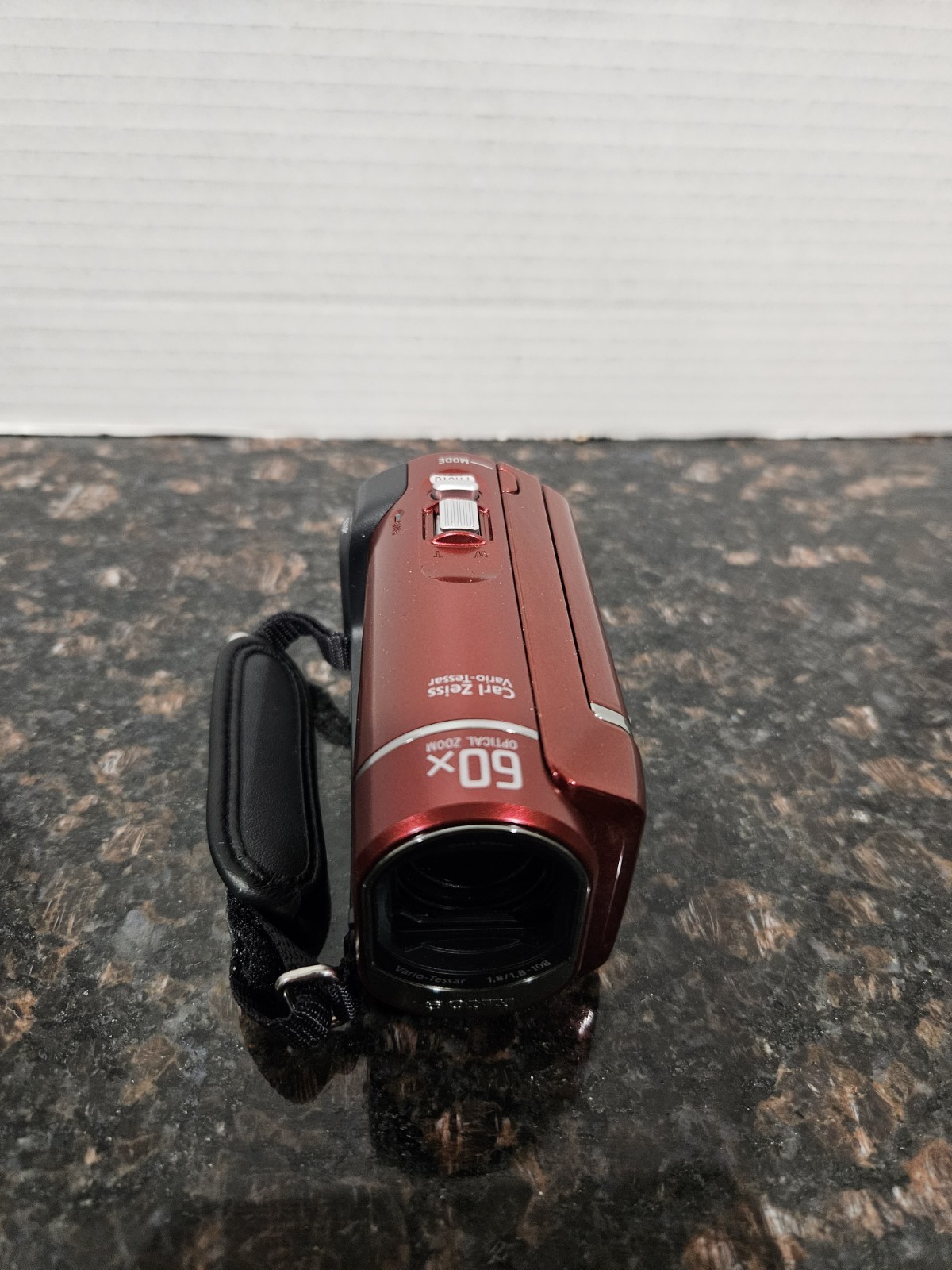 Sony Handycam DCR-SX41 Standard Definition Camcorder (Red) – 8GB Internal Memory