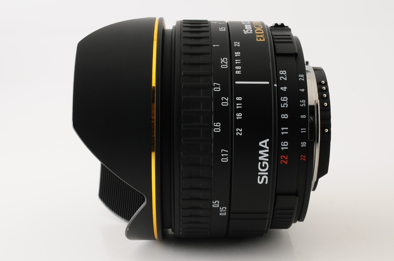 [Near MINT w/Caps] Sigma 15mm f/2.8 EX DG Fisheye AF Lens Nikon F Mount JP #8