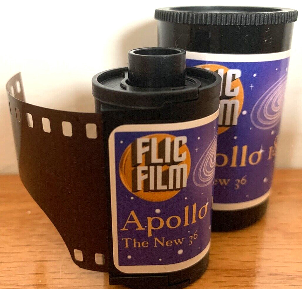 Flic Film Apollo 18 (2-PACK)400 ISO Color Negative 35mm 18 exp for 36 half frame