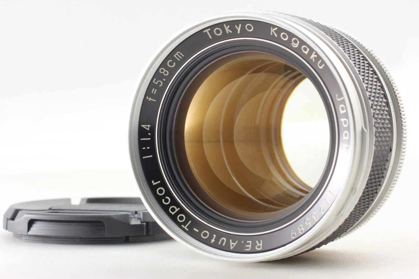 Topcon Twist On Camera Lens Hood For RE. Auto Topcor 5.8cm 58mm f/1.4 (62mm)