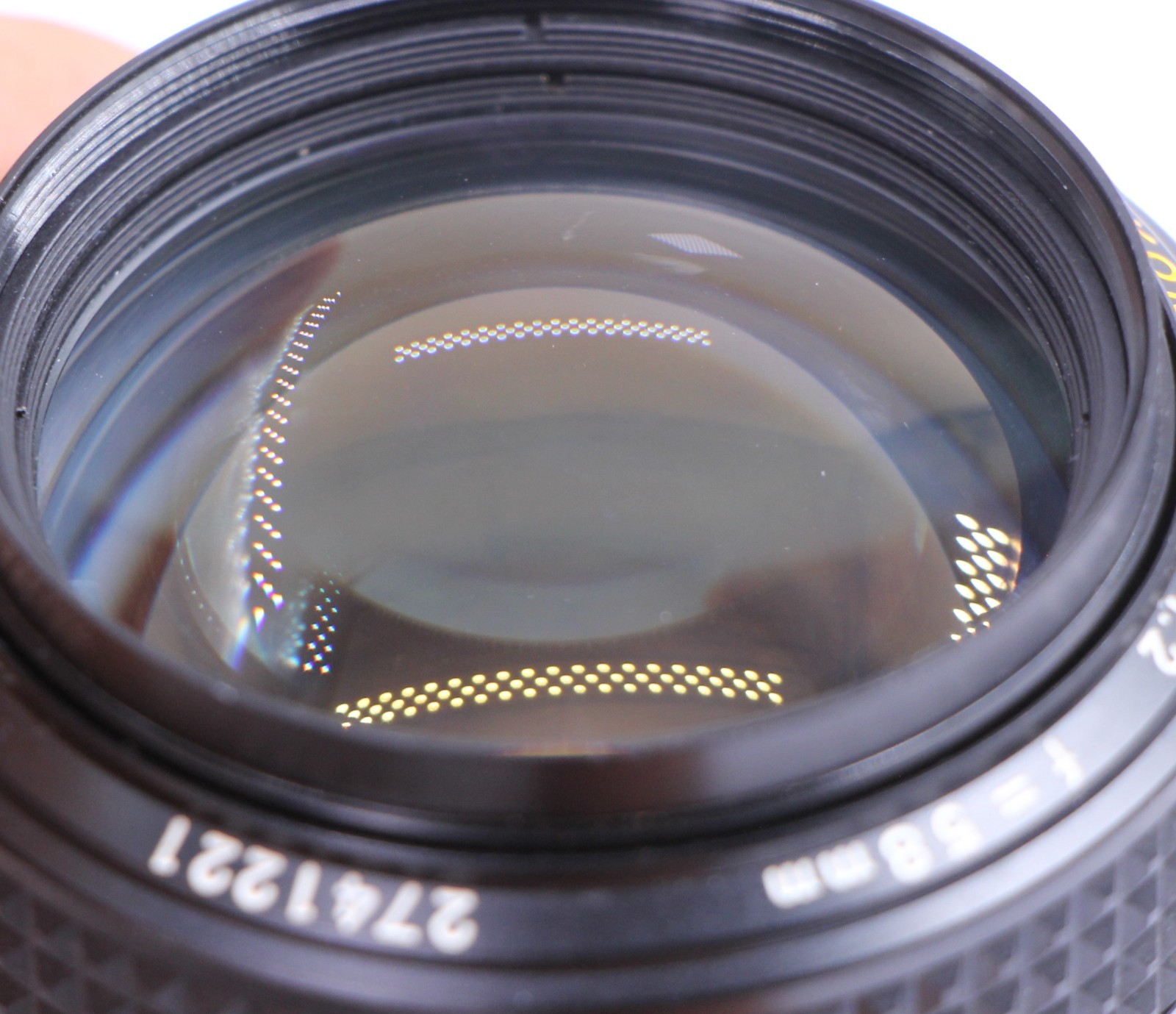 Minolta MC Rokkor-x 58mm F1.2 MD Lens Japan Second Model 58/1.2 Free Ship READ!