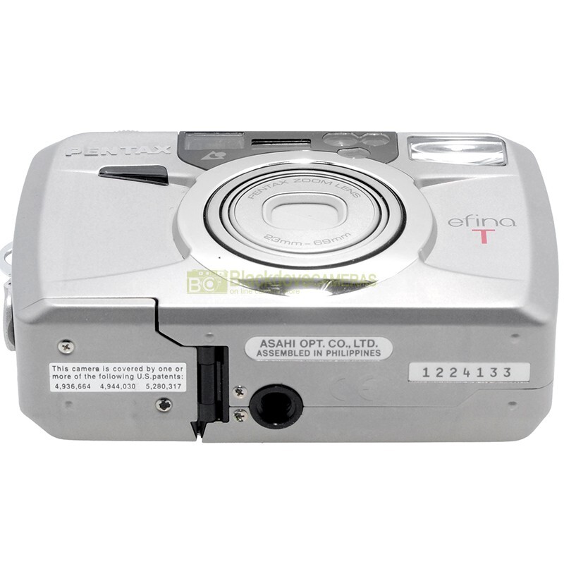 Pentax Efina T with 23/69mm zoom. APS Compact Film Camera.